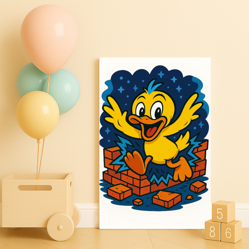 Neşeli Civciv - Sayılarla Boyama Seti